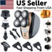 NEW 5 IN 1 4D Rotary Electric Shaver Rechargeable Bald Head Shaver Beard Trimmer