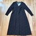 NEW Boden Elsie Polka Dot Button Front Black Midi Dress Size 16 Long
