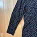NEW Boden Elsie Polka Dot Button Front Black Midi Dress Size 16 Long