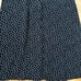 NEW Boden Elsie Polka Dot Button Front Black Midi Dress Size 16 Long