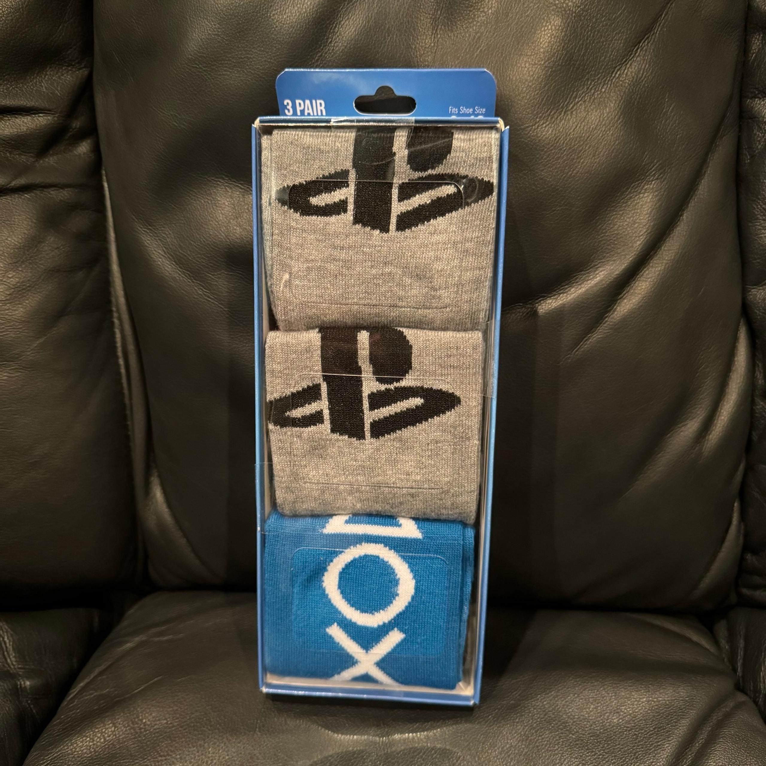 Pack of 3 PlayStation socks for men (SEE DESCRIPTION)