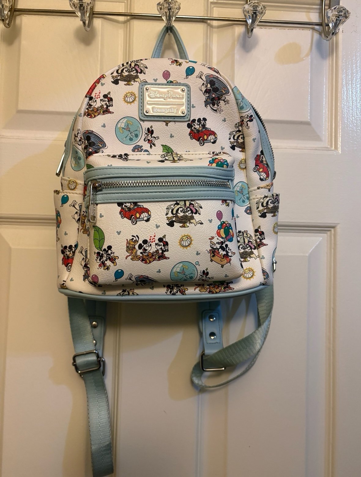 Loungefly Mickey and Minnie’s Runaway Railway Backpack