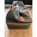 Vintage Leather Babe Didrikson Weekender Duffle Carry-on Bag, ~ ITALY Dark Green