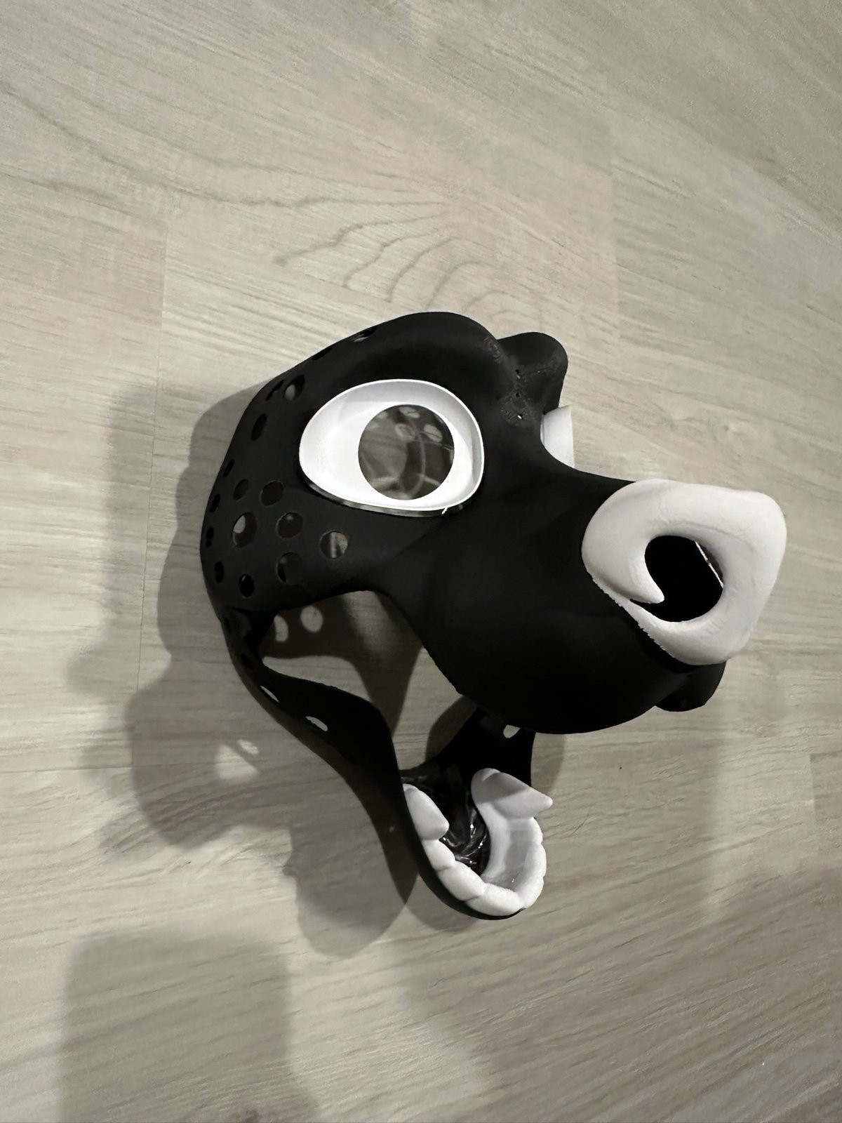 Pitbull Fursuit Headbase - 3D Printed