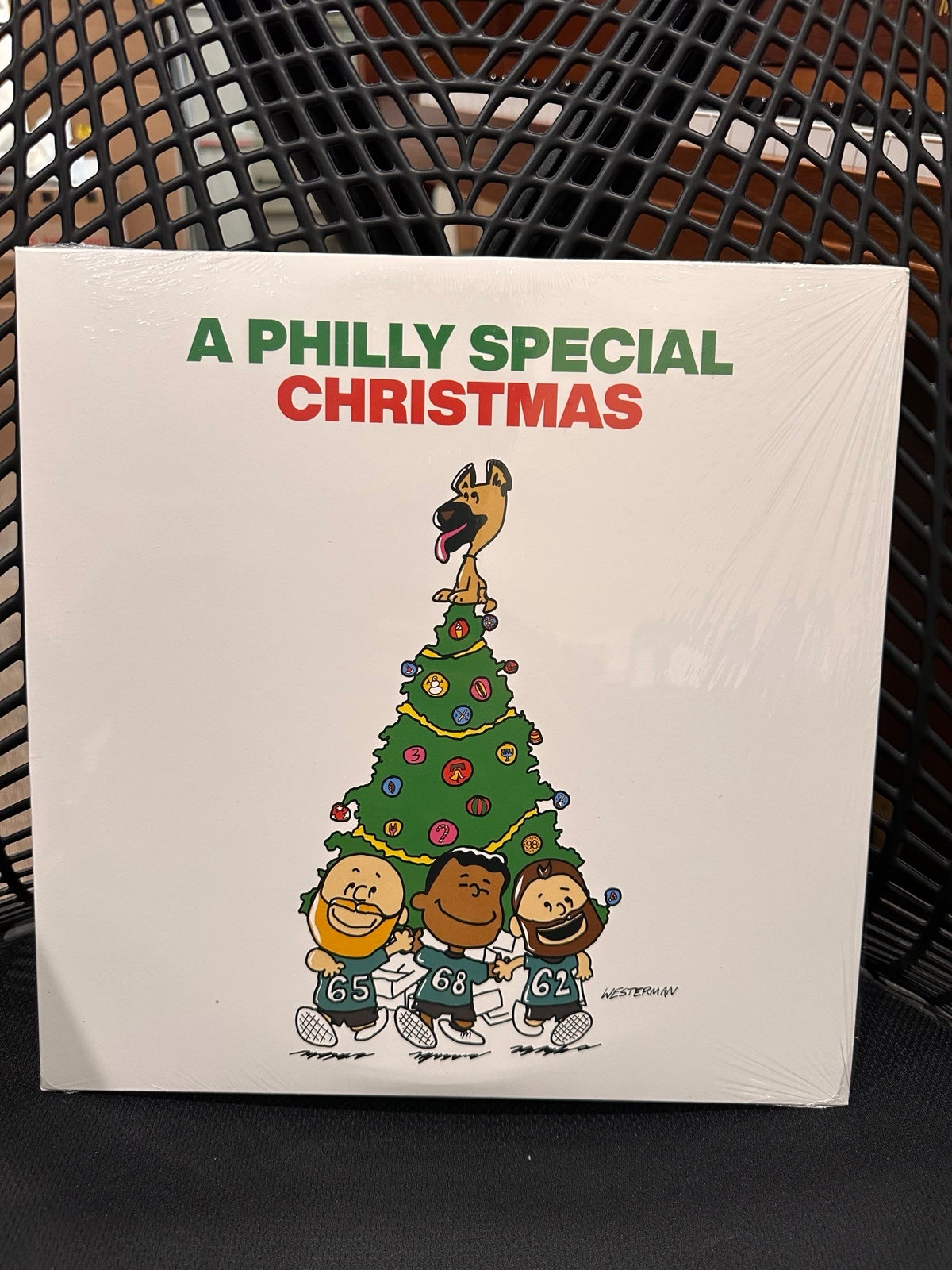 A Philly Special Christmas Philadelphia Eagles Vinyl Record Green NEW In Hand