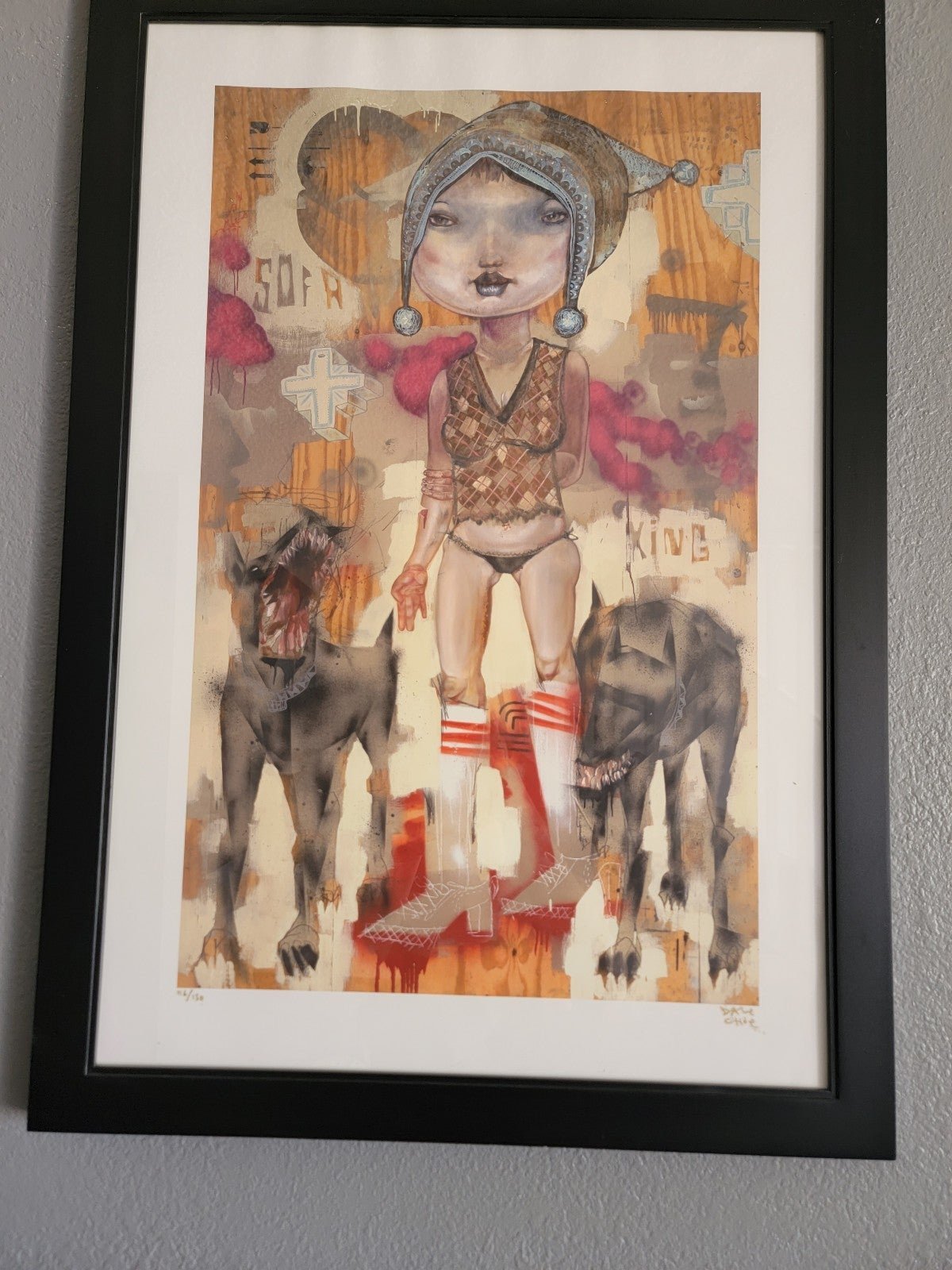 David Choe sofa king print 116/150