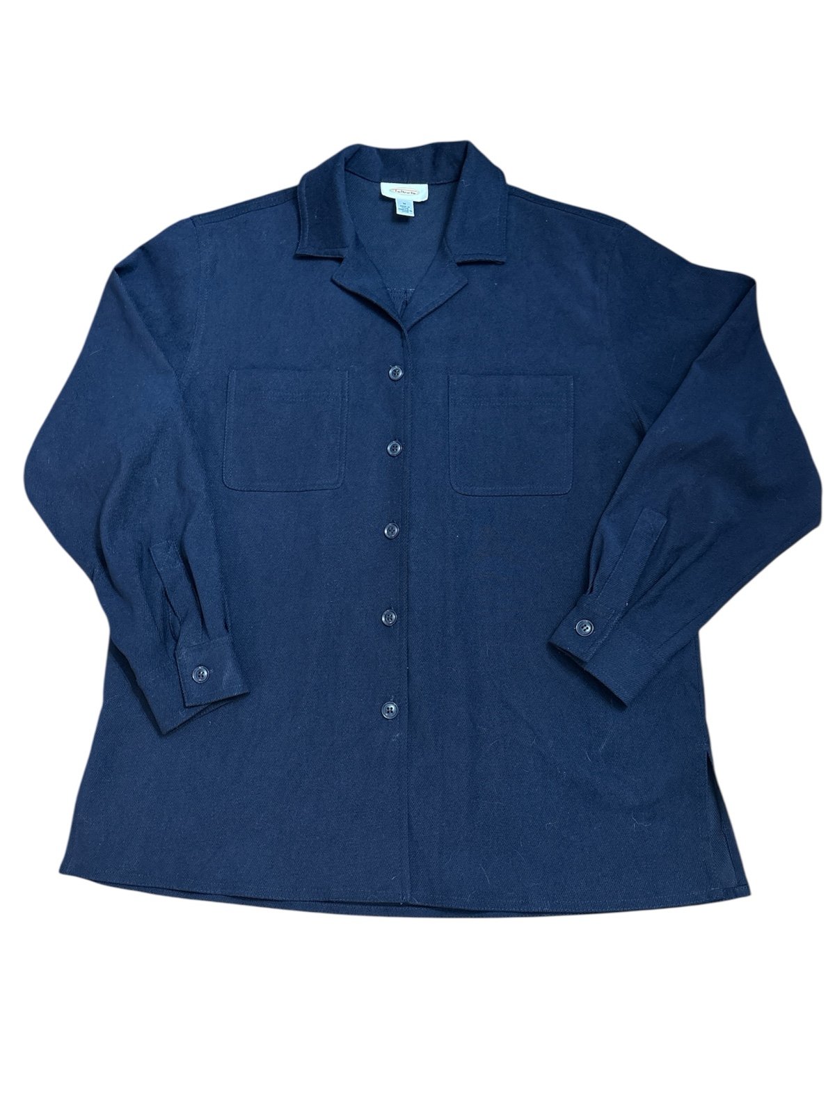 Women’s Talbots Button Up Medium Blue