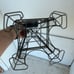 Eiffel Tower Wrought Iron Wine Rack & Seth Thomas Eiffel Tower Shaped Clock