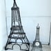 Eiffel Tower Wrought Iron Wine Rack & Seth Thomas Eiffel Tower Shaped Clock