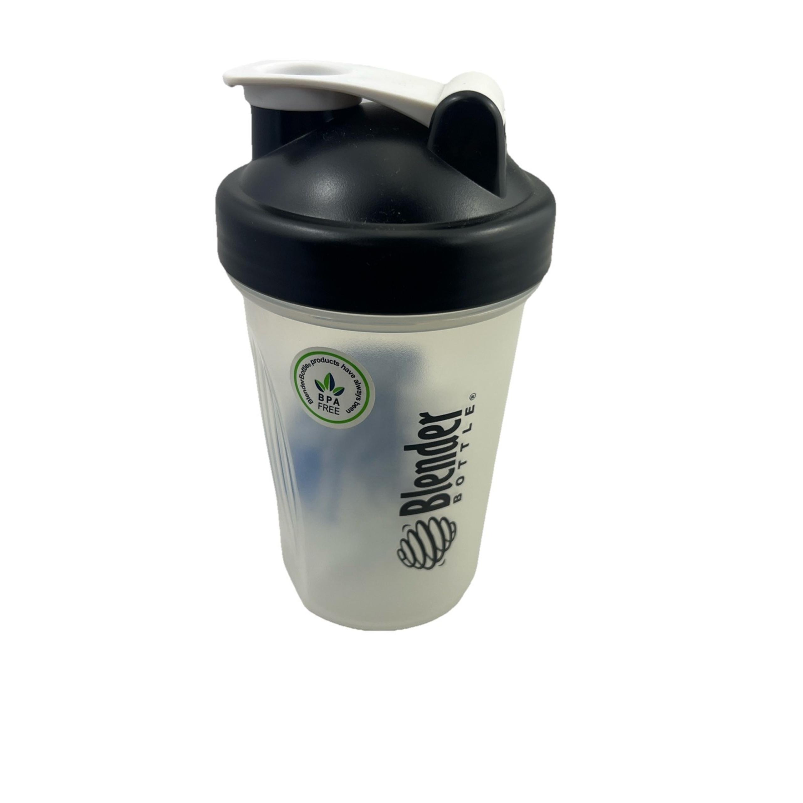 BlenderBottle Classic – 20 oz – Black & White – Authentic Shaker Bottle –NEW
