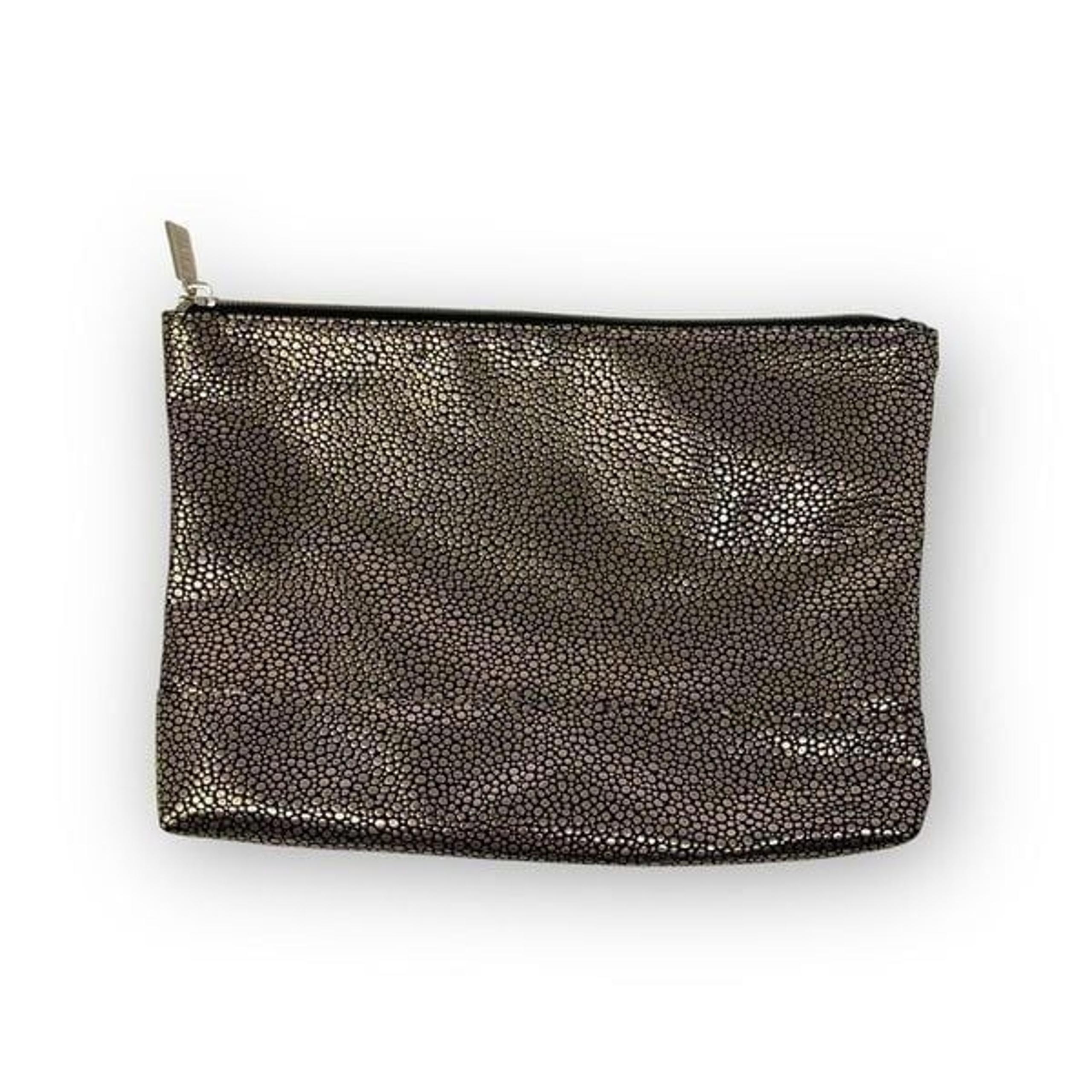 Tarte Cosmetics Women's Gold Getter Cosmetic Zippered Bag AC9 Gold One Size