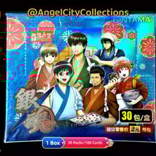 Gintama TCG CCG Booster Box 30 Packs 180 Cards Gintoki Kagura Okita Anime Doujin