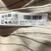 NWT. Massimo Dutti Raw 100% Linen Striped Pleated Trousers. Size 8/EUR 40.