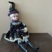 Christian Siriano Halloween Elf Shelf Sitter Posable Doll Mantel 18” Witch new
