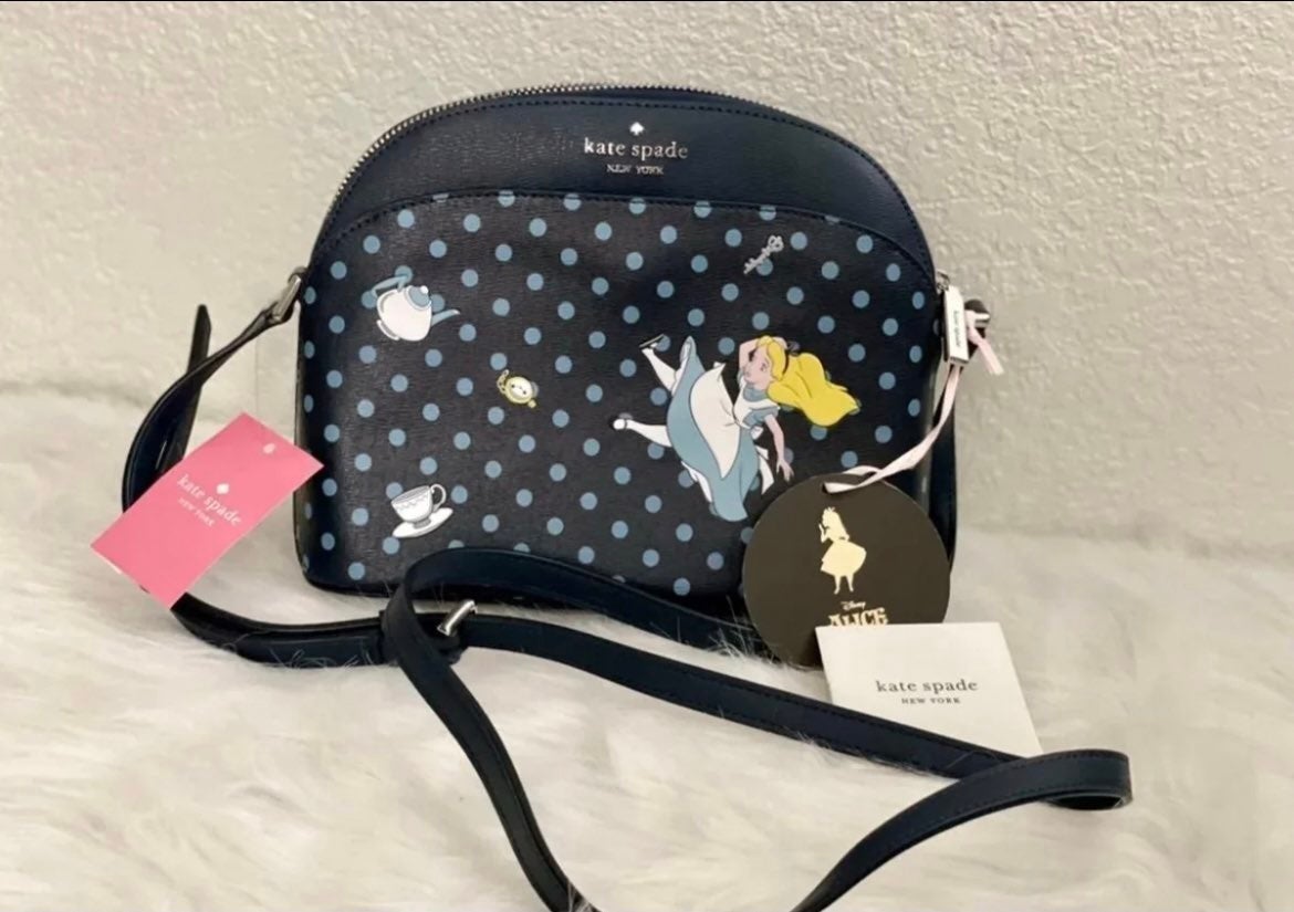 Kate Spade X Disney Alice In Wonderland Dome Crossbody