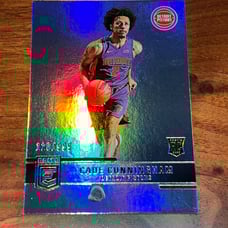 Elite Cade Cunningham Rookie Card #120/999 Pistons RC