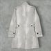 TORNADOMART Tornado Mart T/C Suede Hairline Stand Collar Coat