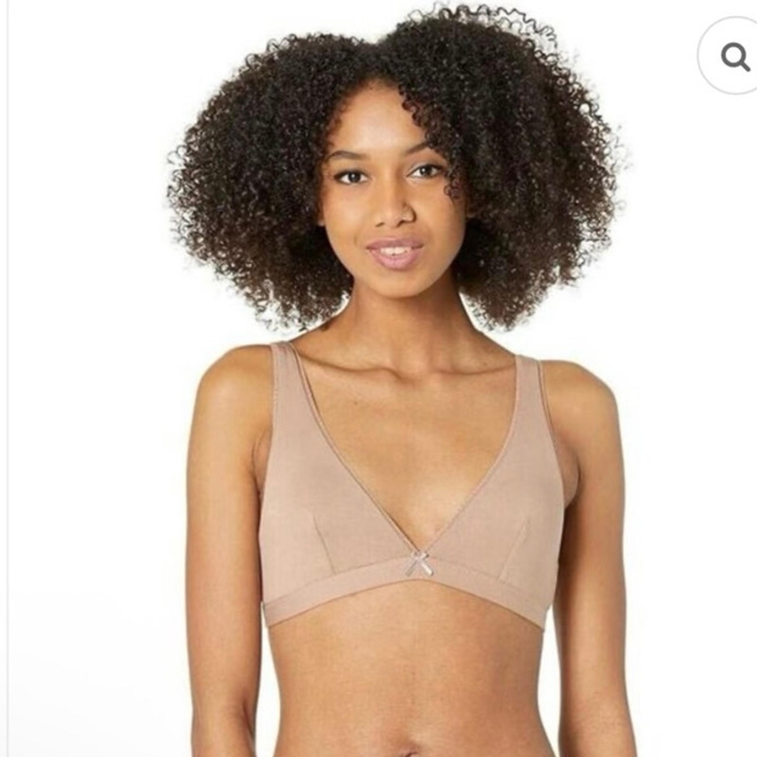Eberjey Pima Goddess Everyday V-Bralette mocha
Cotton size M/L NWT