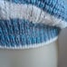 Women's Medium Vintage Oversize V-Neck Striped Valley girl Preppy Sweater 80s