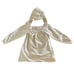 AVIATOR NATION Women's Luxury Cream Graphic Hoodie Handmade/Reconstructed Size S
