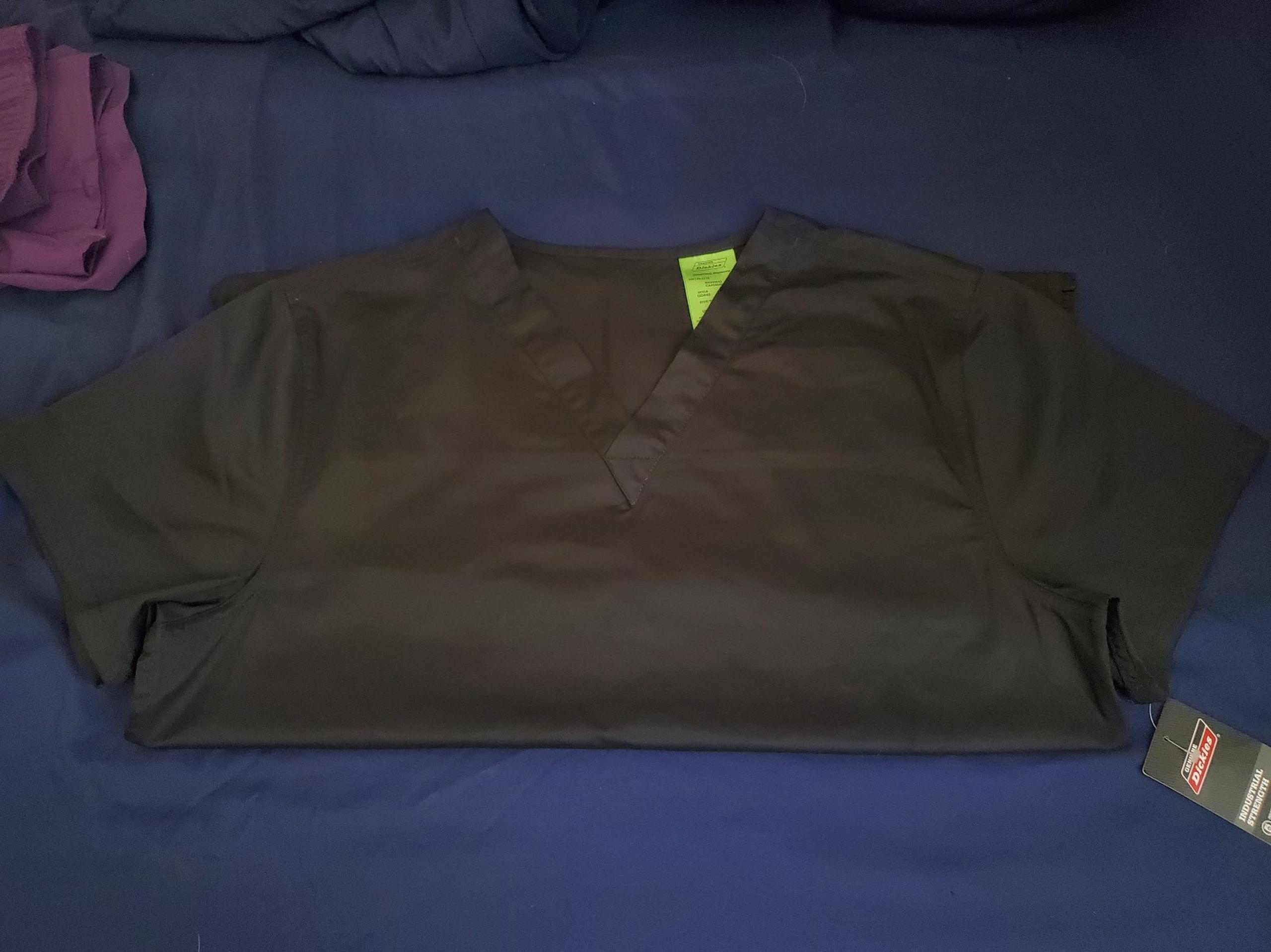 Black Dickies Industrial Strength Scrub Shirt