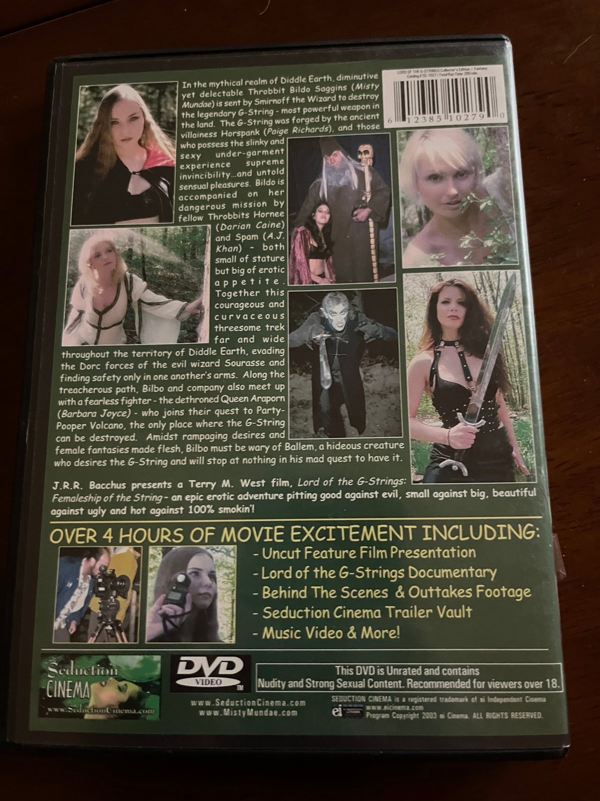 Lord of the G-Strings DVD DVD
