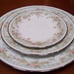 Dinner Plate, Salad Plate and Bread & Butter Plate- Spring Field by: NORITAKE