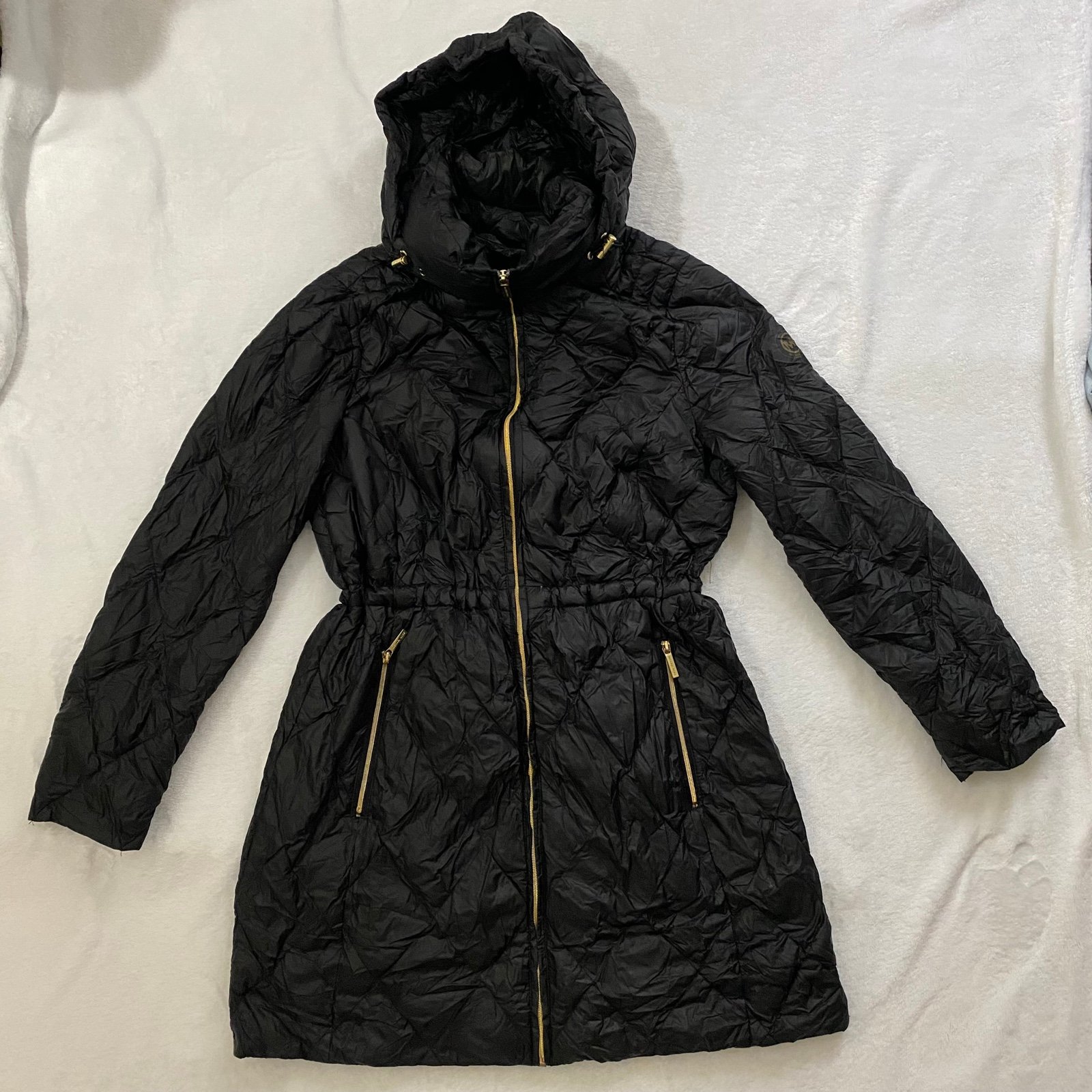 Michael kors black puffer size medium