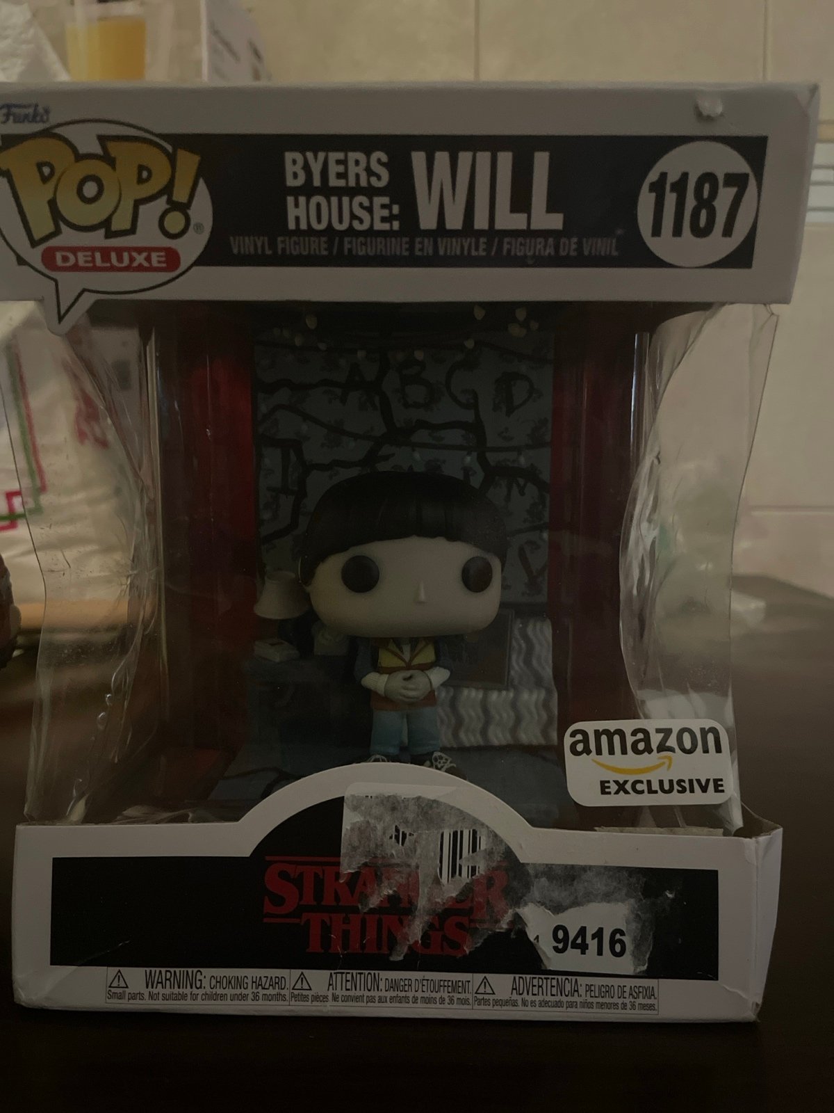 Stranger things will byers amazon exclusive Funko pop