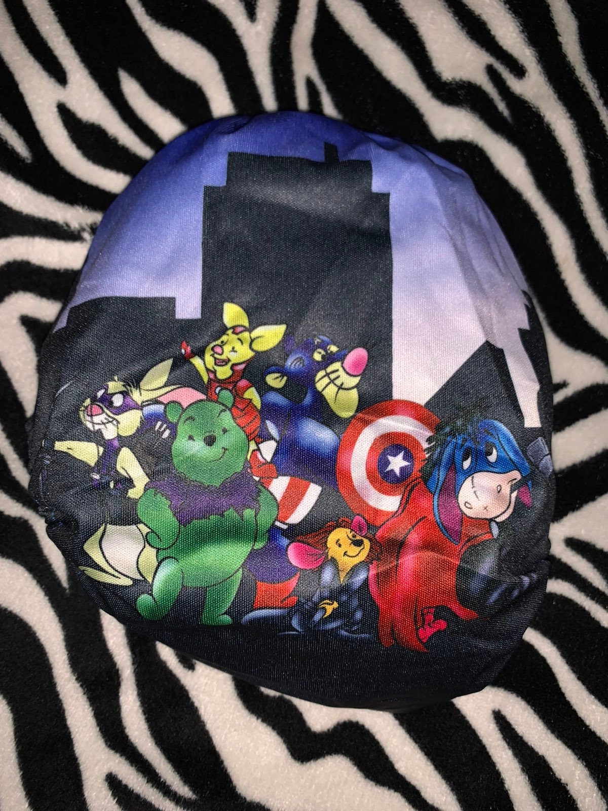 Winnie the pooh avengers cloth diaper