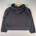 Nike Dri-Fit Hoodie Sweatshirt Womens Small Black Swoosh Fly Standard Issue Crop