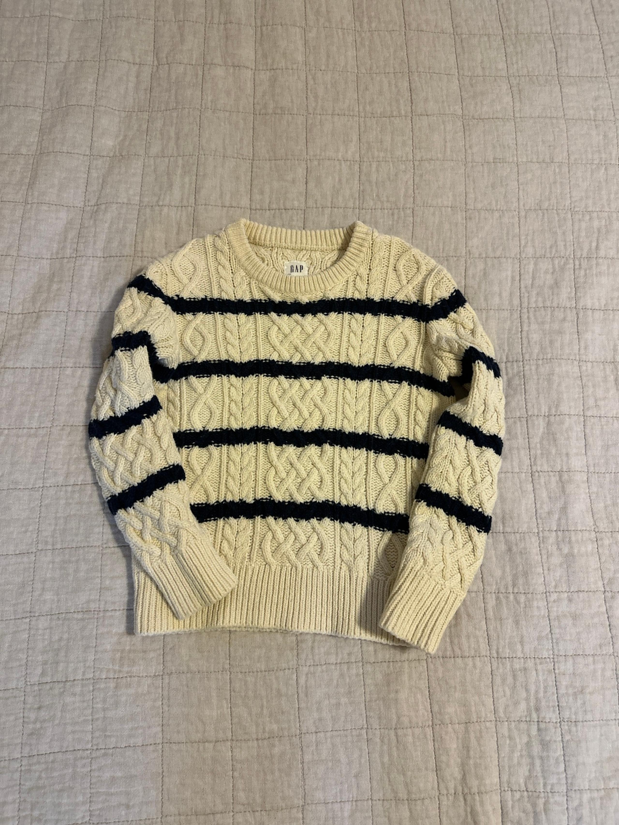 Gap Striped Knit Sweater