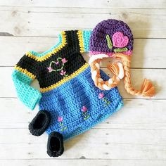 Baby Girl Halloween Costume Disney Princess Anna Frozen Dress Baby Girl Clothes
