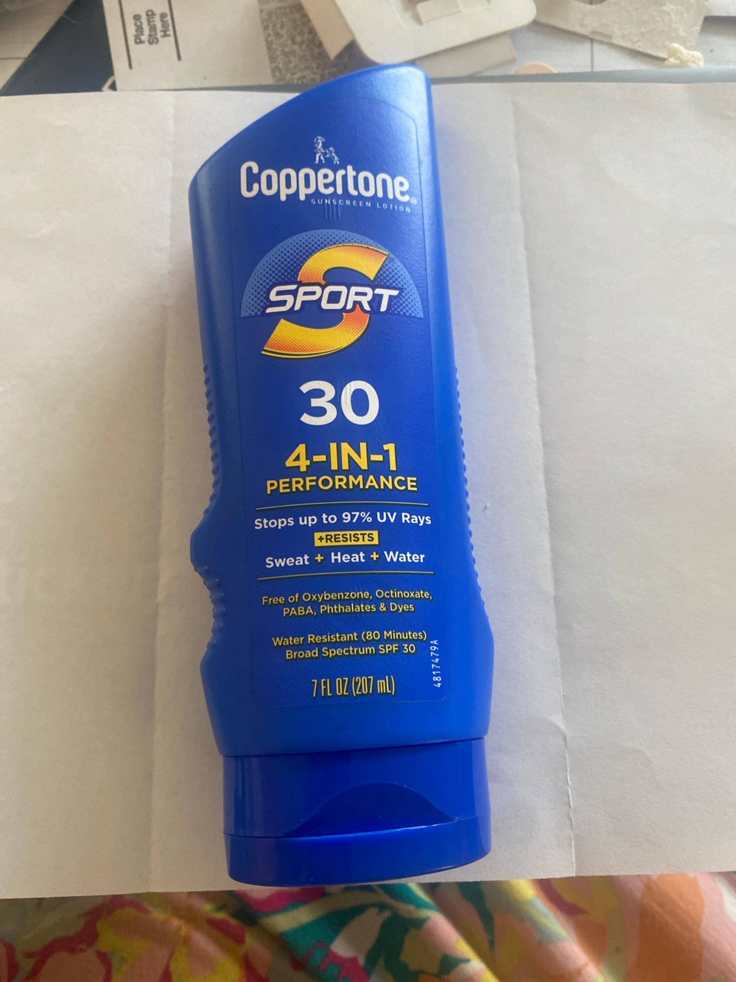 Coppertone Sunscreen  Lotion