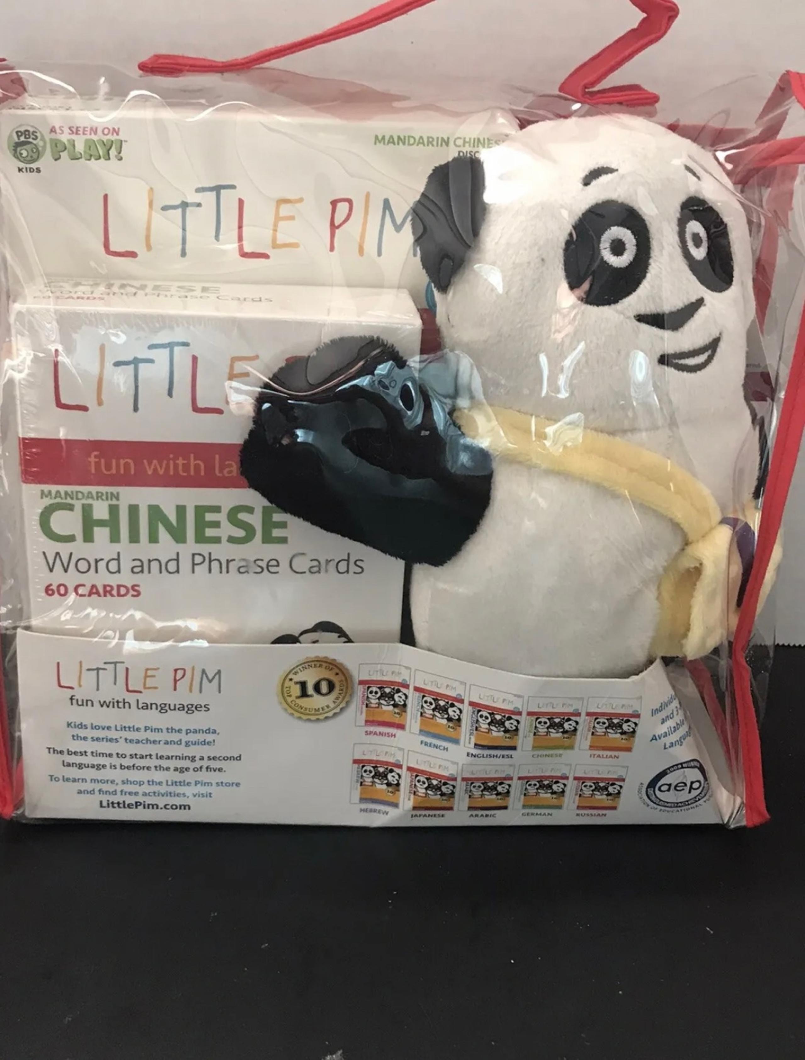 Little Pim Fun With Languages Mandarin Chinese - Vo 1 Set, Discs and Flashcards
