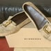 Burberry - Beige Suede Driving Mocassin Slip-On Loafer Shoes - 35