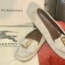 Burberry - Beige Suede Driving Mocassin Slip-On Loafer Shoes - 35
