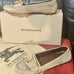 Burberry - Beige Suede Driving Mocassin Slip-On Loafer Shoes - 35