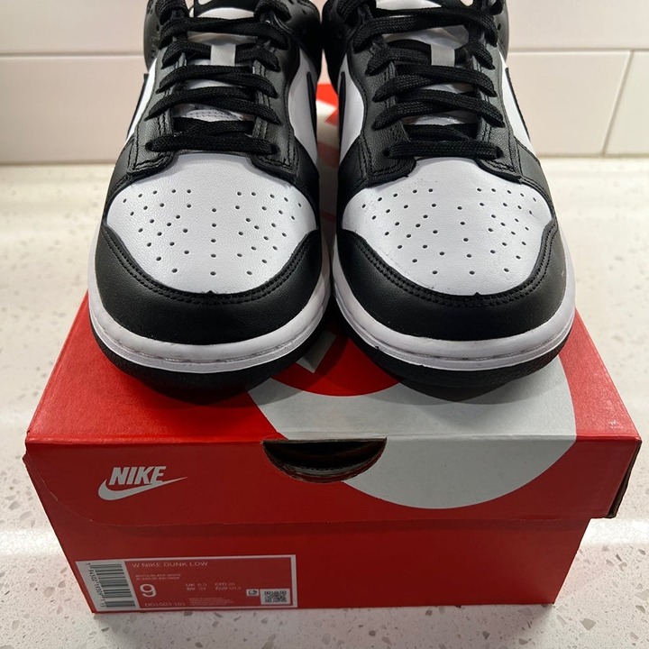 Nike Dunk Low Panda Size 9 Women/ 7.5 Men