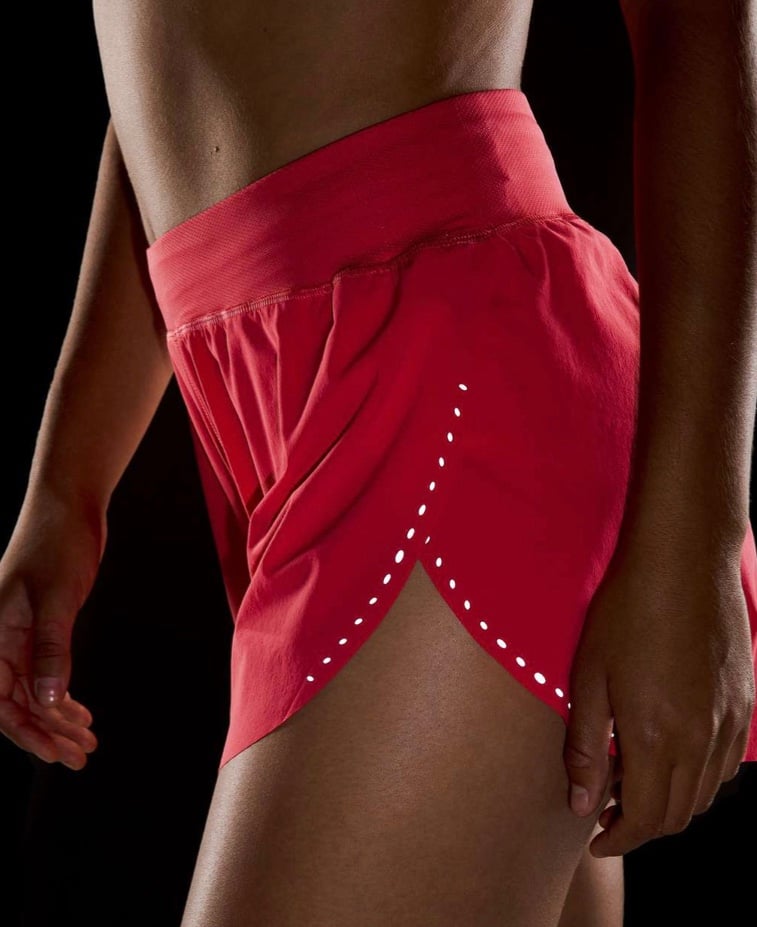 NWT Lululemon Find Your Pace High-Rise Lined Shorts 3 Pale Raspberry Sz 2