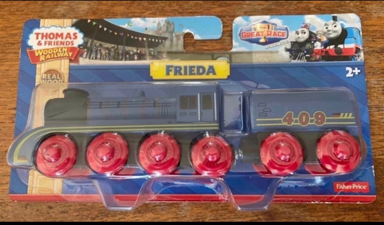 2016 Fisher Price Thomas the Train Wooden Frieda! New!
