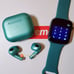Smart Watch Bluetooth Call Fitness Tracker+Bluetooth Wireless Earbuds
