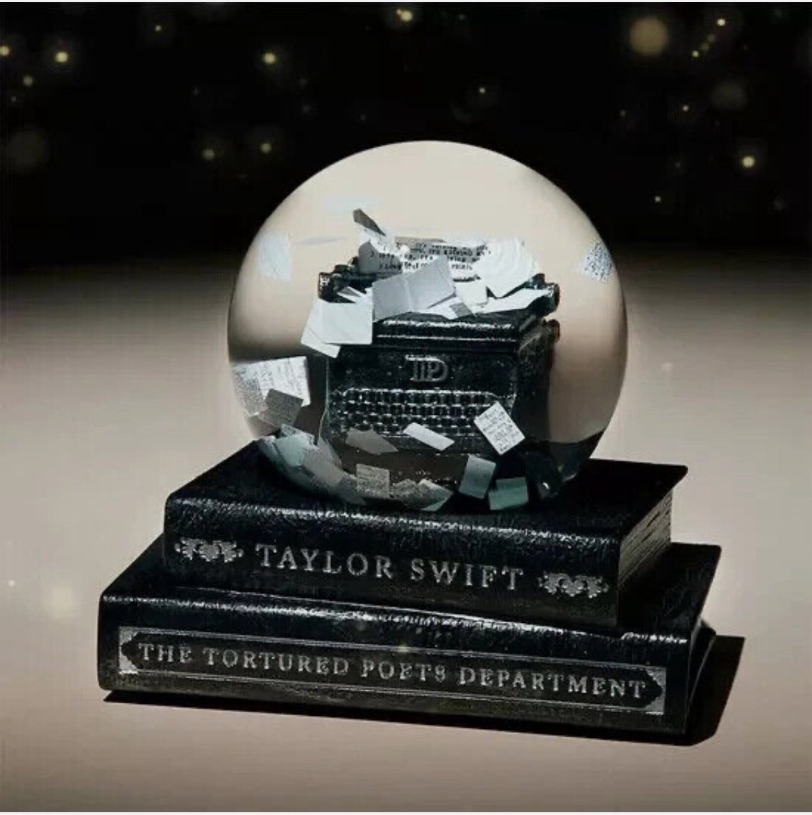 TTPD Taylor Swift Snow Globe