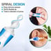 17pc Ear Wax Removal Tool with 16 pliable Tips & case LOT of 10