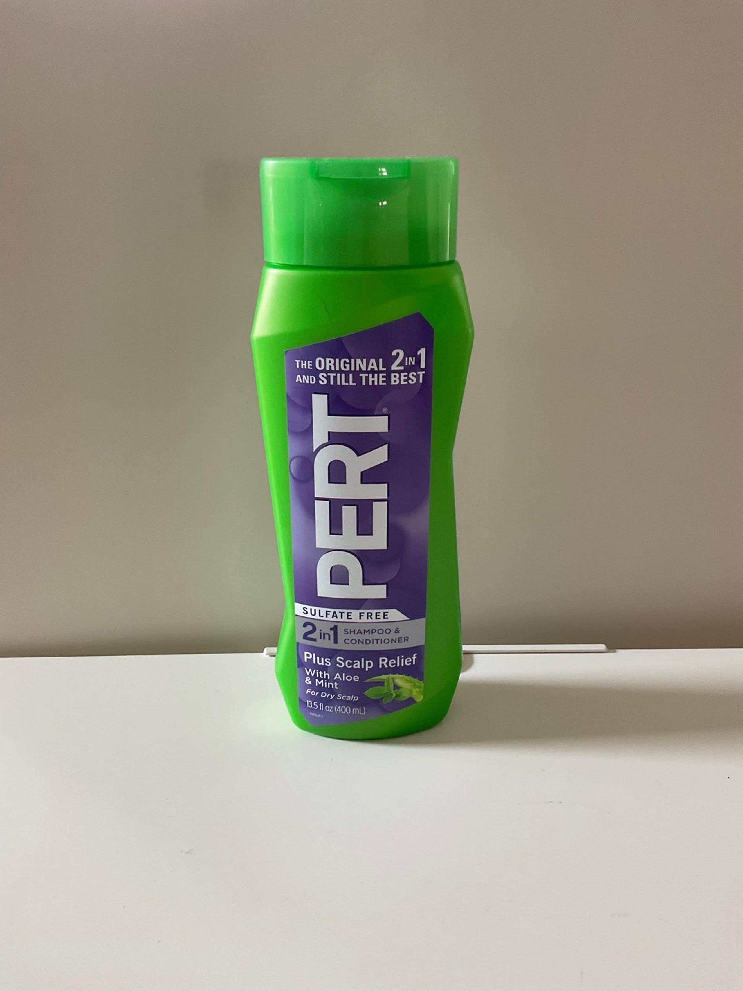 Pert Plus Scalp Relief  w/Aloe 2-in-1 Shampoo Conditioner 13.5 Oz DISCONTINUED
