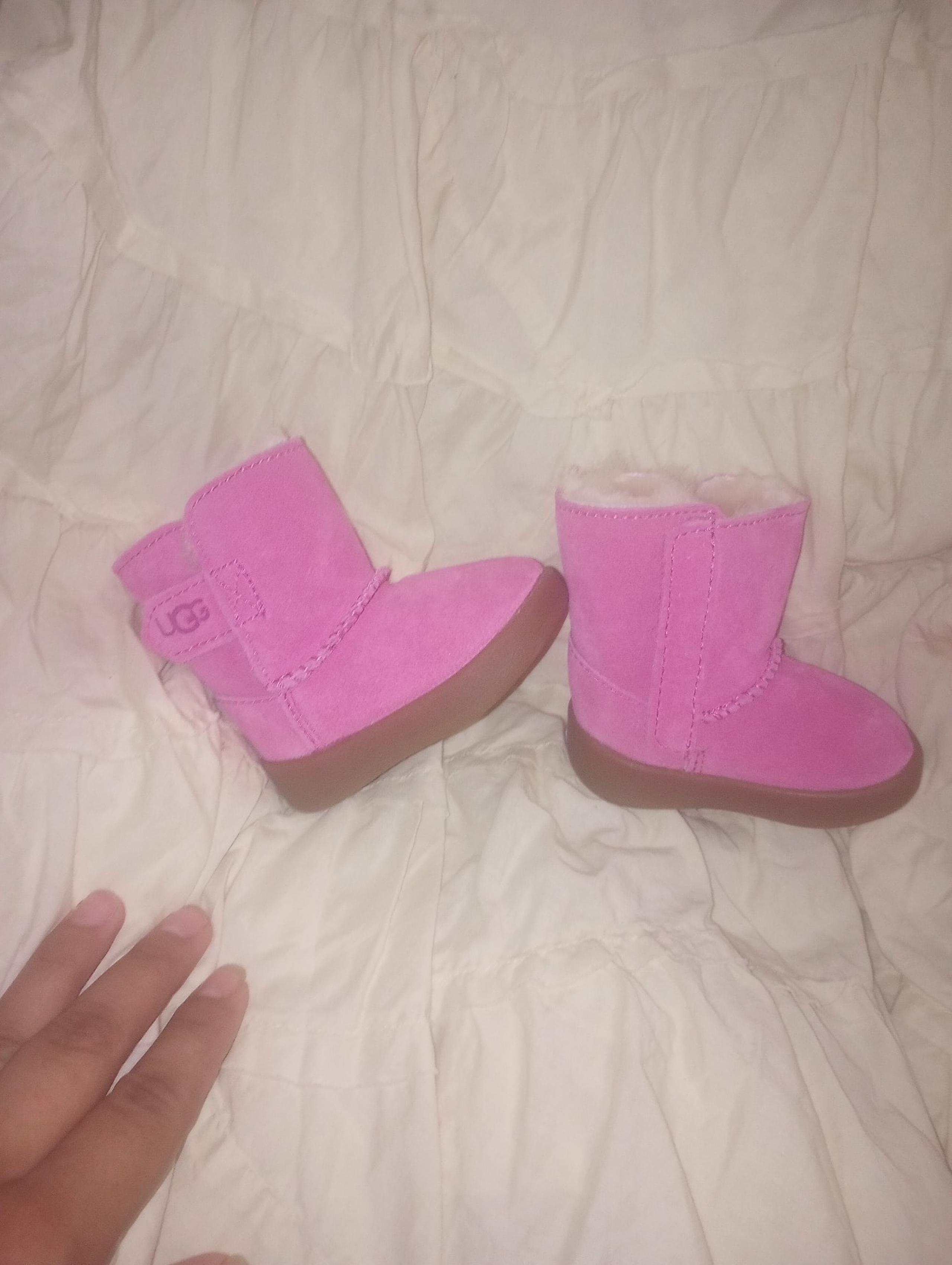 Pink baby uggs