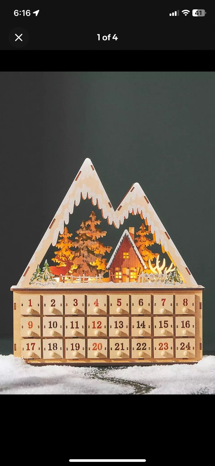 New Anthropologie Ethel Advent calendar