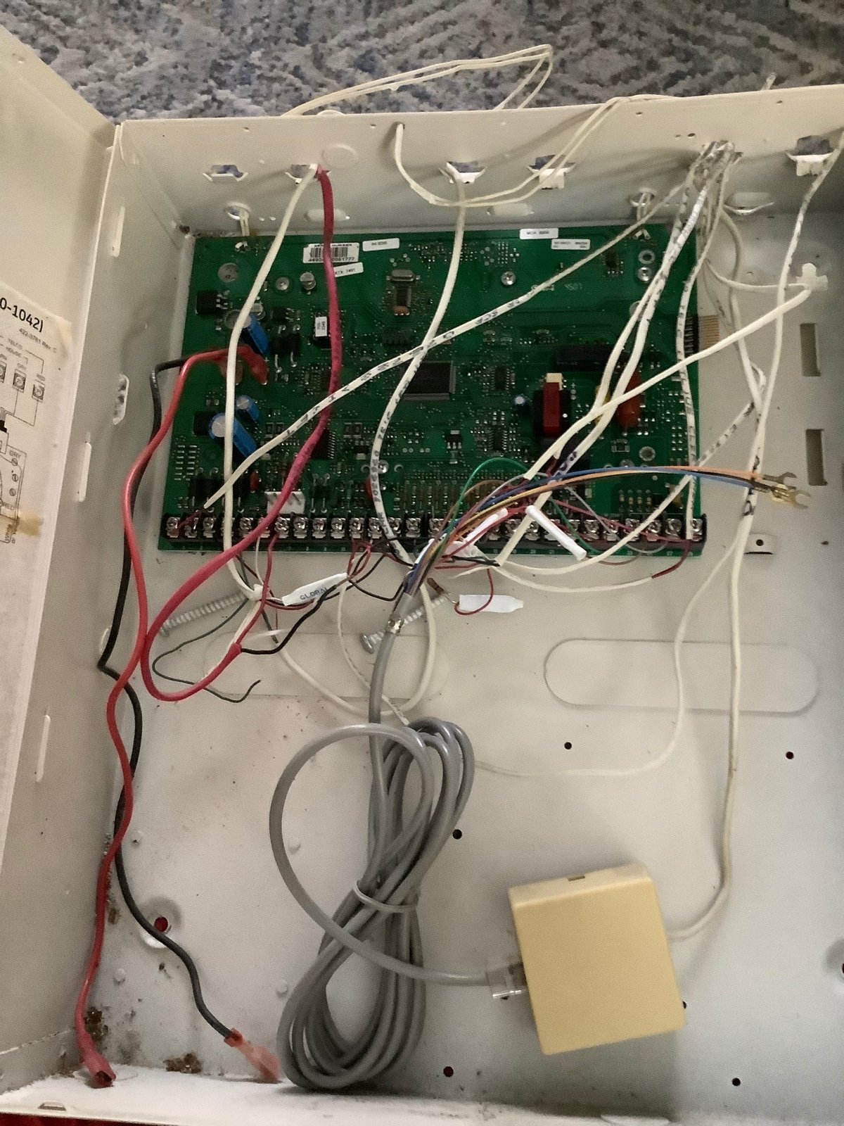 Concord 4 series system ge security panel
