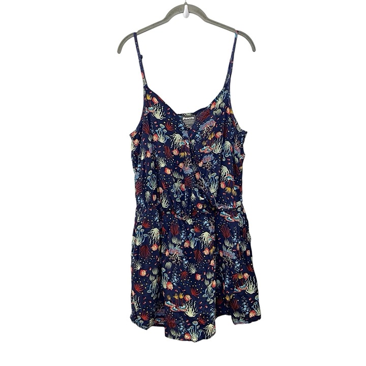 Her Universe Studio Ghibli Ponyo Underwater Romper Size Small Novelty Print