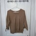 New LOFT twist tie knot 3/4 sleeve sweater size M